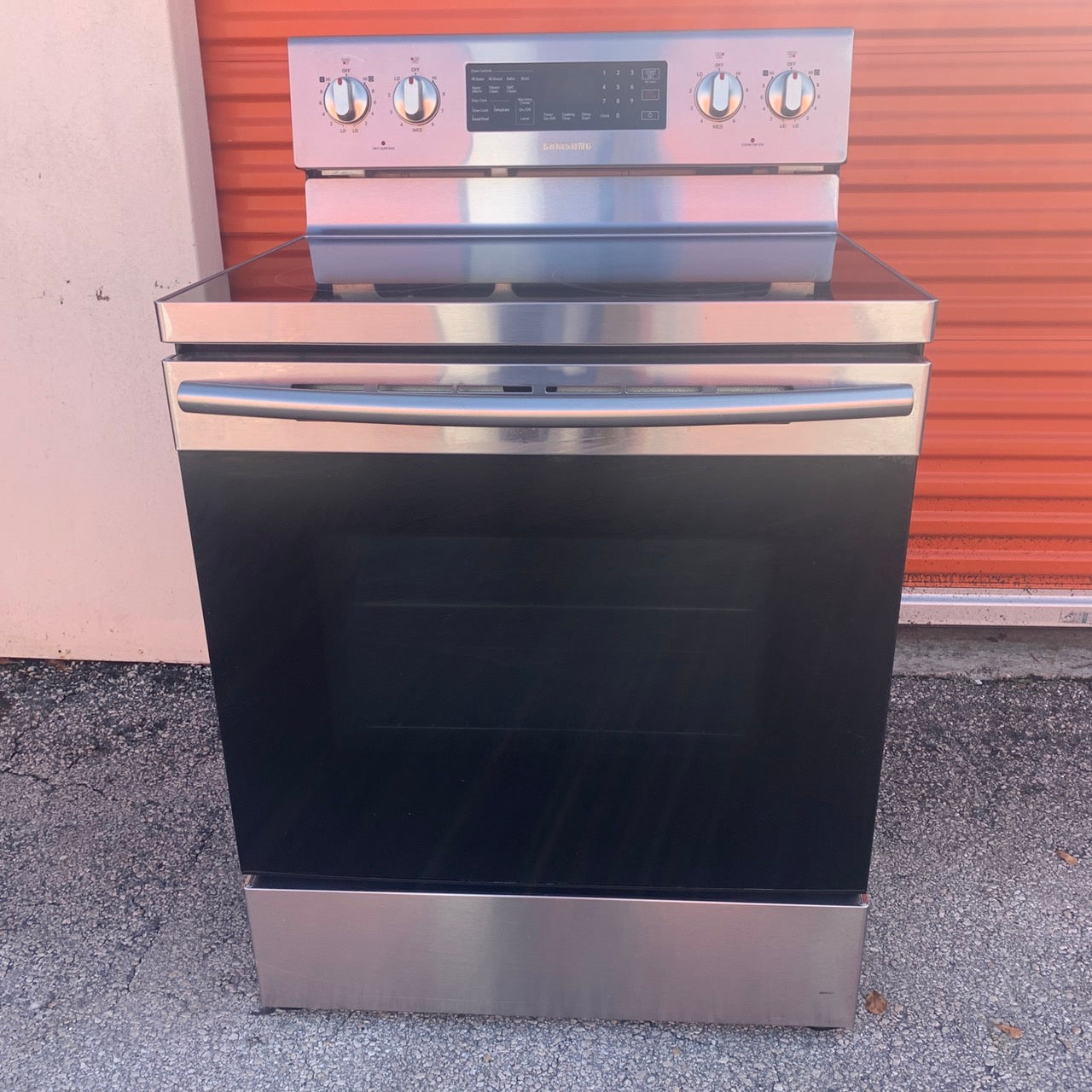 Samsung Stainless Steel Electric Stove Samsung Stainless Steel Electric Stove